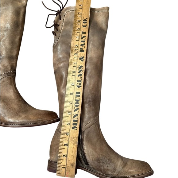 Bed Stu NWT Leather Cobbler Series Manchester Brown/Taupe Boots Women’s Size 8 - Picture 15 of 16